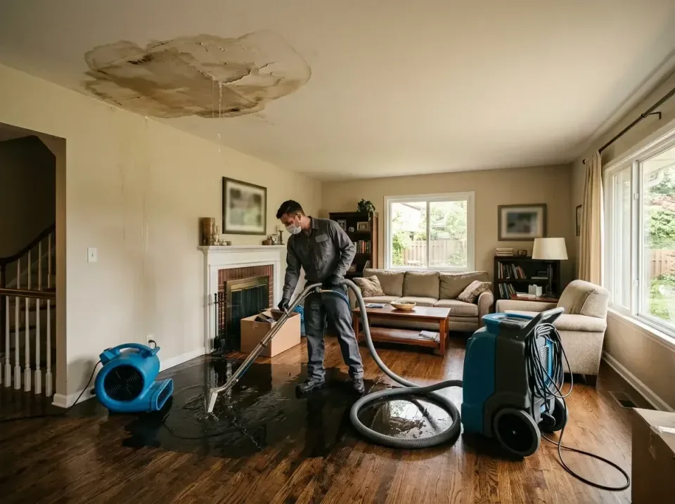 attic-pipe-burst-ceiling-drip-008 — frequently asked questions, Water Damage Restoration & Carpet Care in Merrimac, VA
